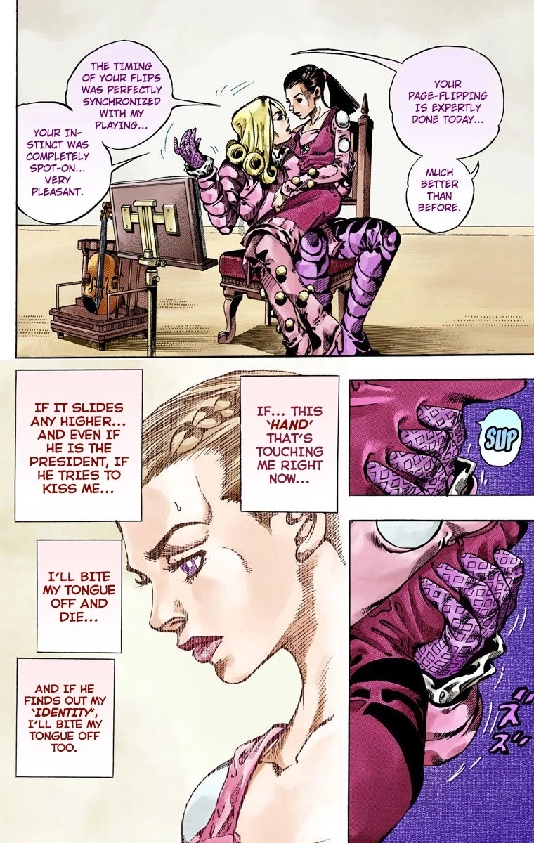 JoJo's Bizarre Adventure Part 7 - Steel Ball Run (Official Colored) chapter 60 page 42