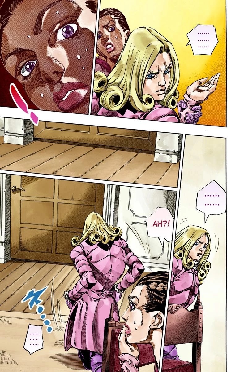 JoJo's Bizarre Adventure Part 7 - Steel Ball Run (Official Colored) chapter 61 page 14