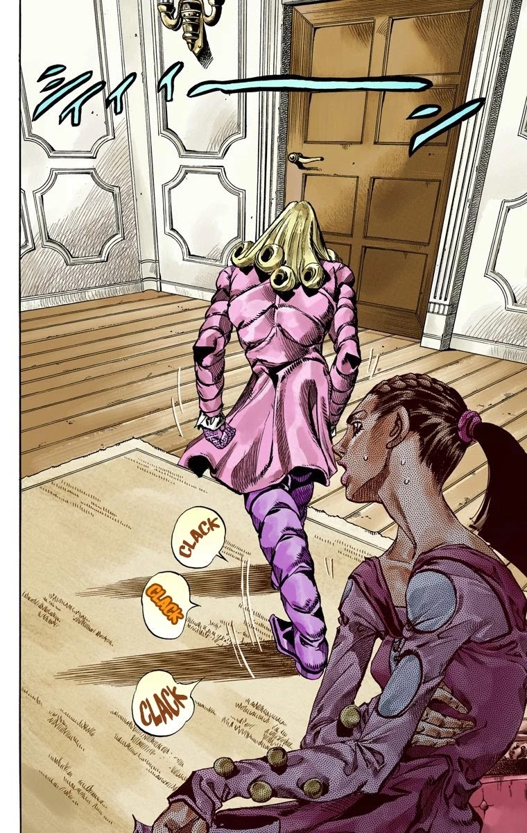 JoJo's Bizarre Adventure Part 7 - Steel Ball Run (Official Colored) chapter 61 page 15