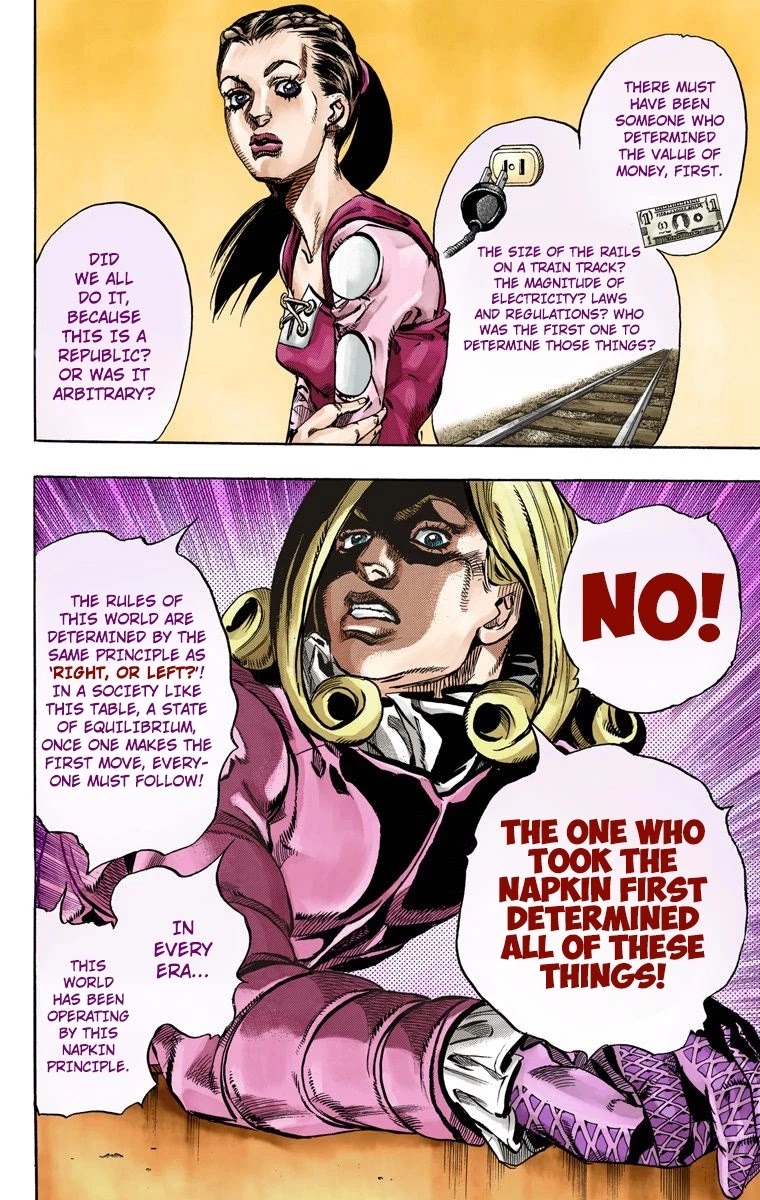 JoJo's Bizarre Adventure Part 7 - Steel Ball Run (Official Colored) chapter 61 page 25
