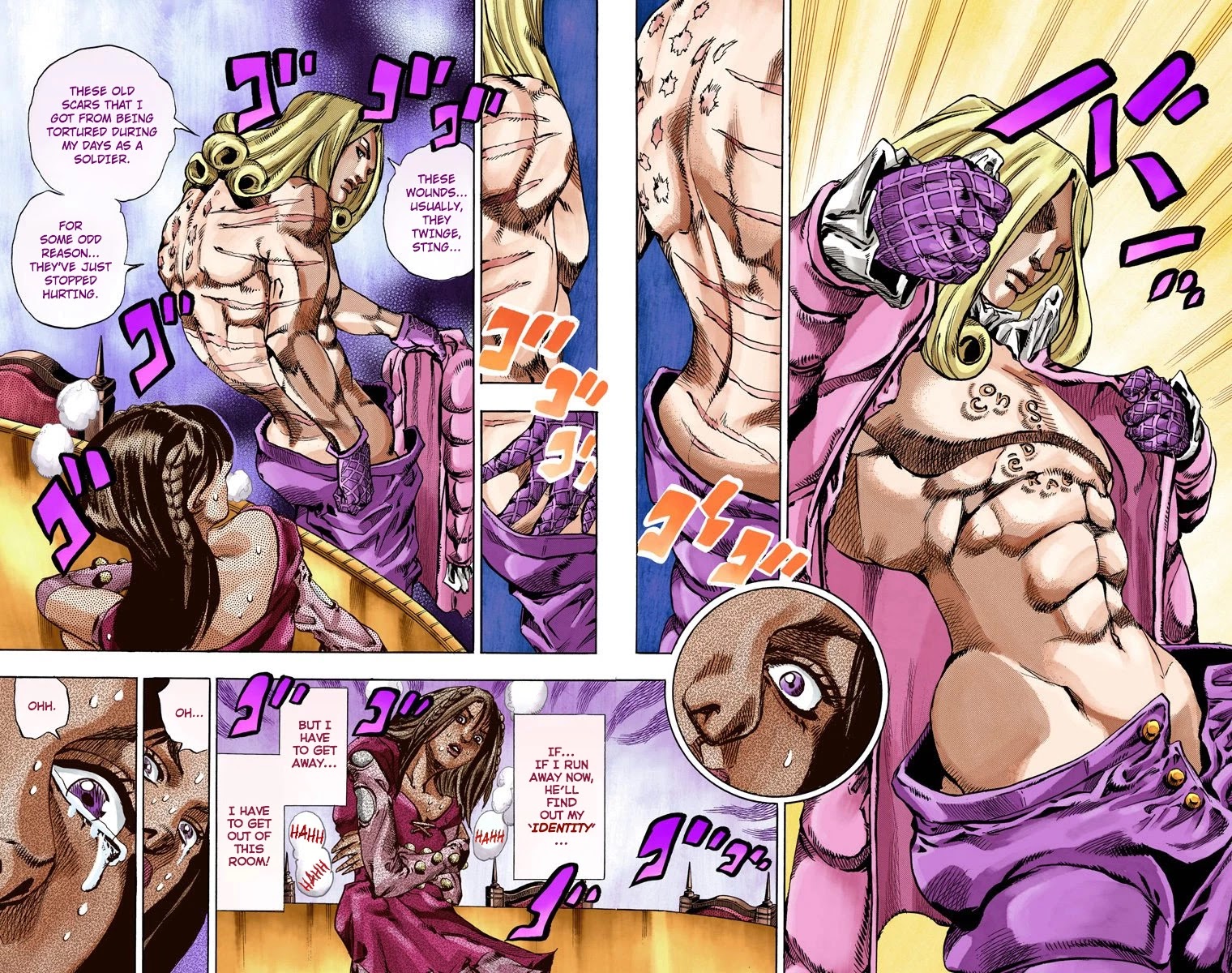 JoJo's Bizarre Adventure Part 7 - Steel Ball Run (Official Colored) chapter 61 page 33