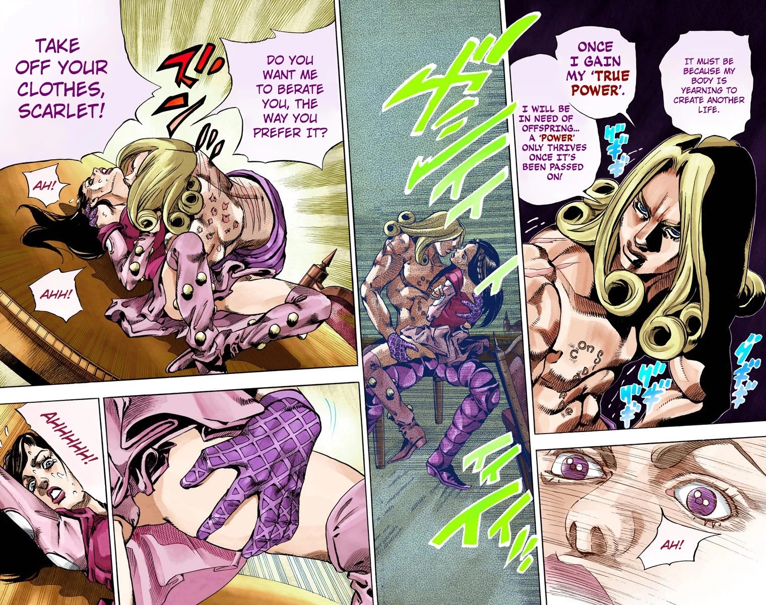 JoJo's Bizarre Adventure Part 7 - Steel Ball Run (Official Colored) chapter 61 page 34