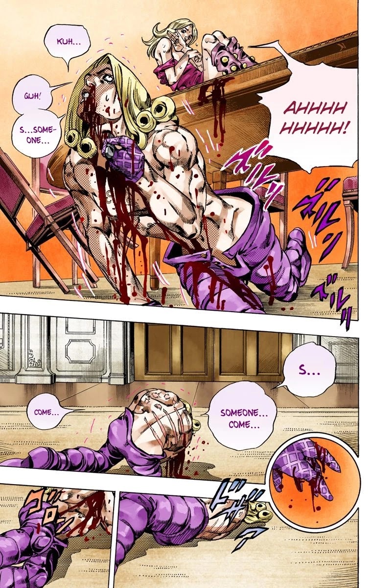 JoJo's Bizarre Adventure Part 7 - Steel Ball Run (Official Colored) chapter 61 page 45