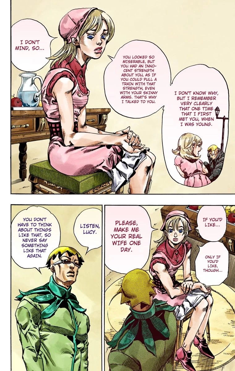 JoJo's Bizarre Adventure Part 7 - Steel Ball Run (Official Colored) chapter 61 page 9