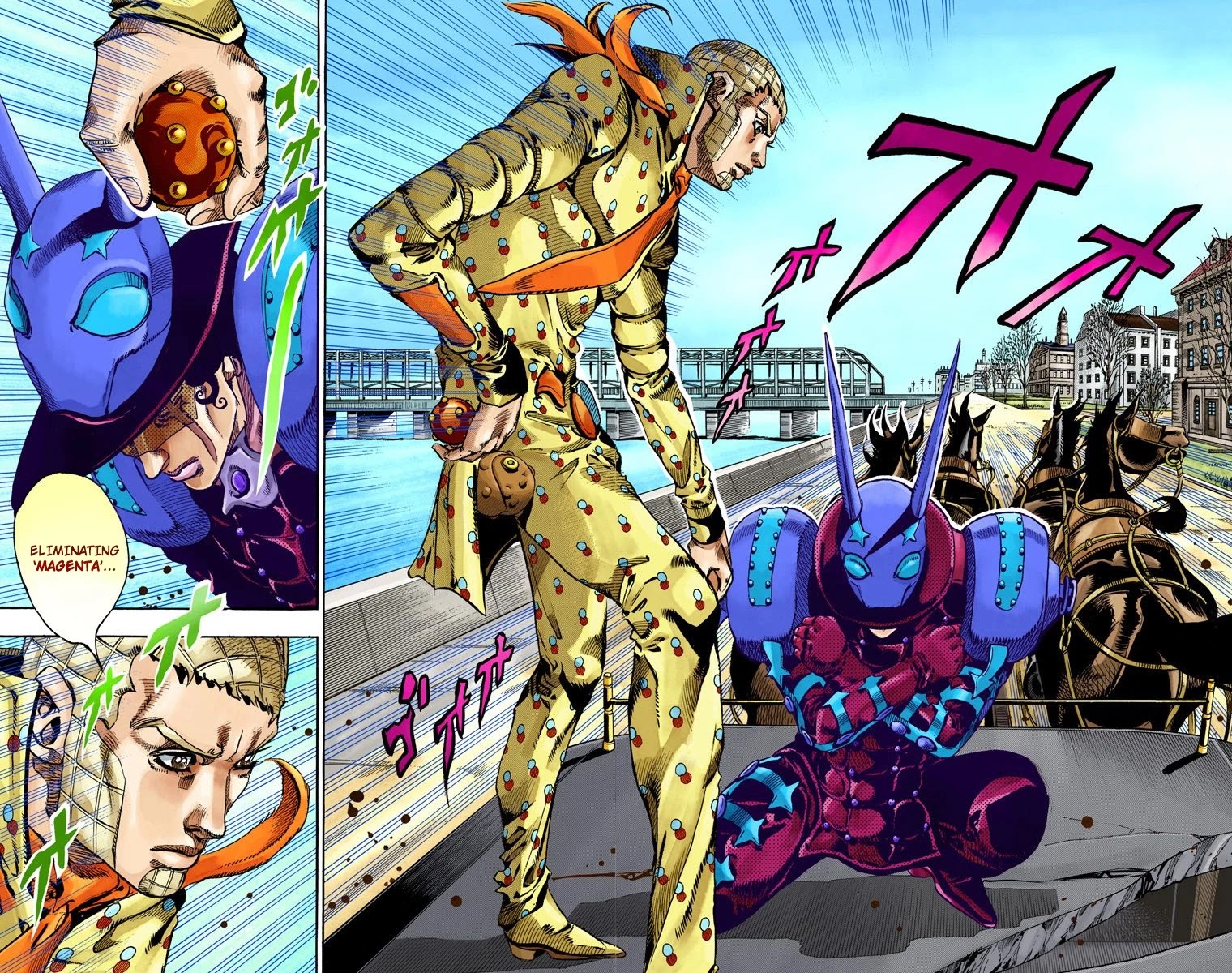 JoJo's Bizarre Adventure Part 7 - Steel Ball Run (Official Colored) chapter 62 page 32