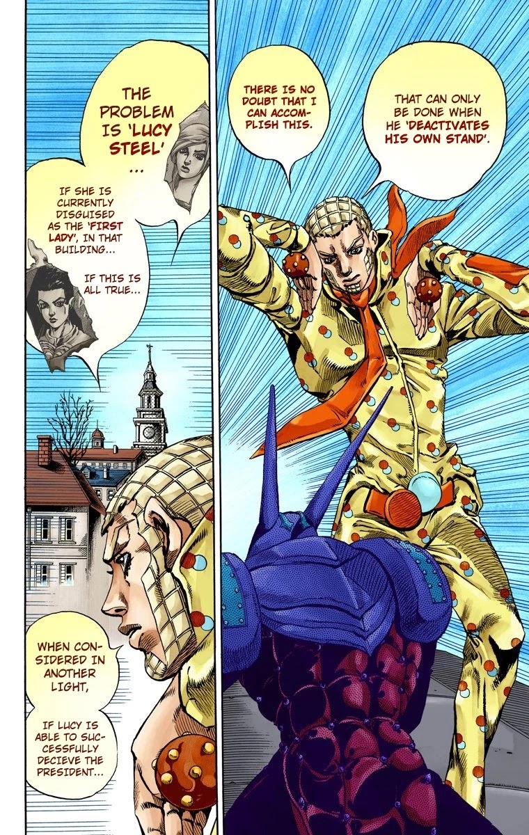 JoJo's Bizarre Adventure Part 7 - Steel Ball Run (Official Colored) chapter 62 page 33