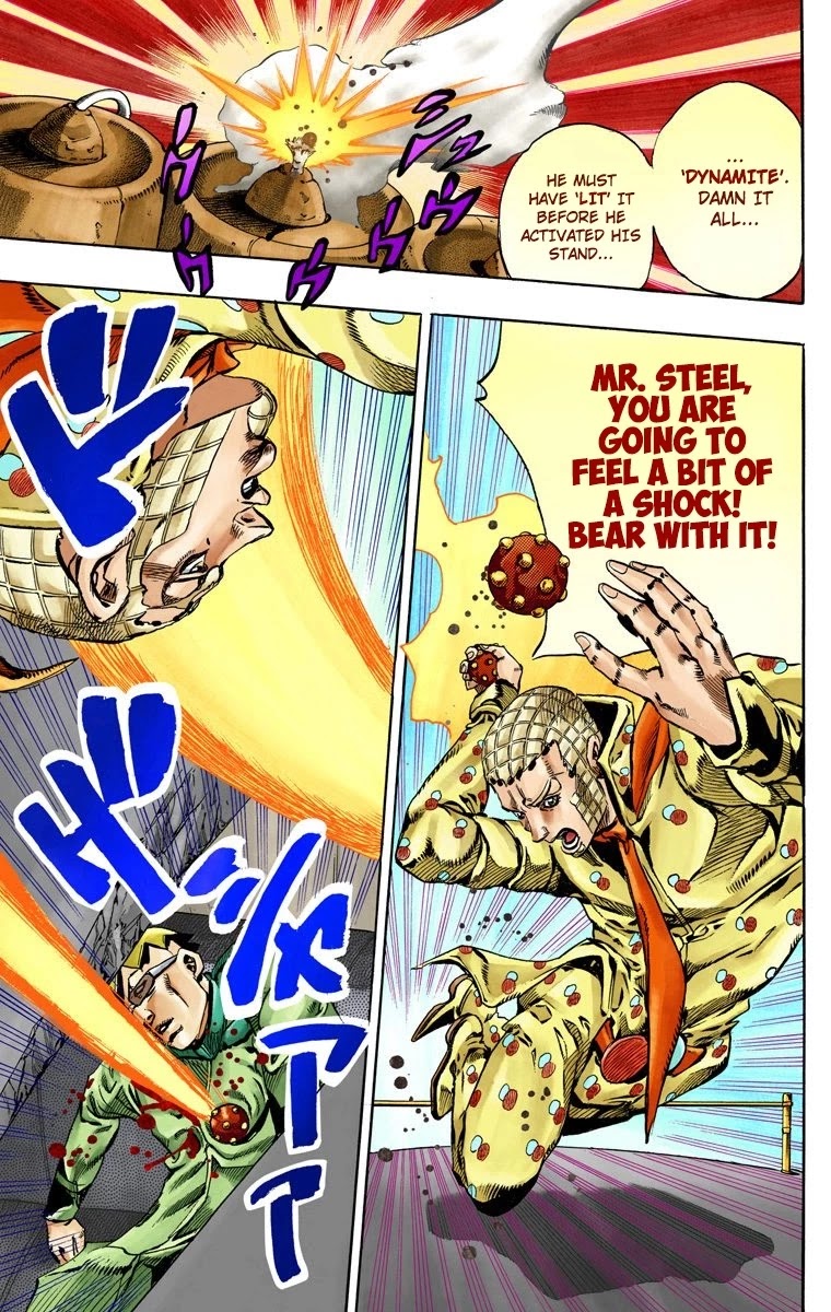 JoJo's Bizarre Adventure Part 7 - Steel Ball Run (Official Colored) chapter 62 page 37