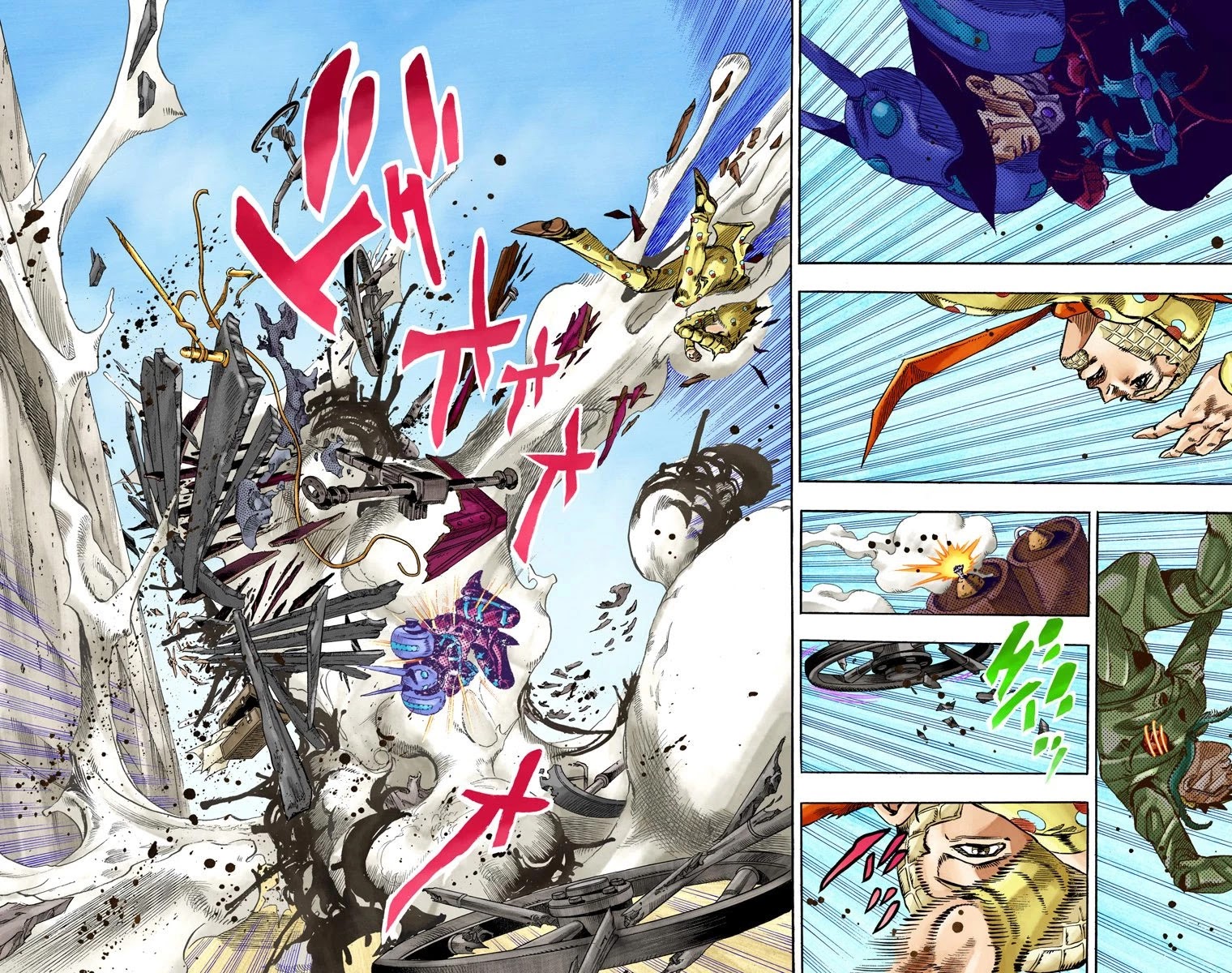JoJo's Bizarre Adventure Part 7 - Steel Ball Run (Official Colored) chapter 62 page 39