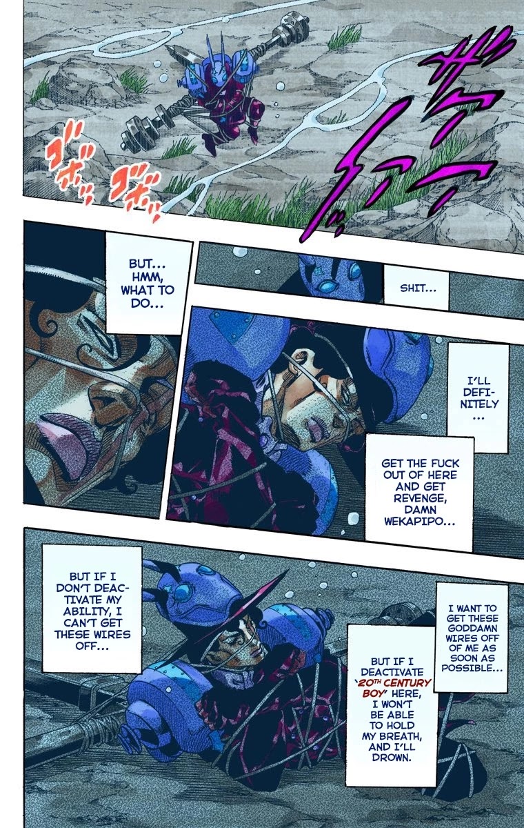 JoJo's Bizarre Adventure Part 7 - Steel Ball Run (Official Colored) chapter 62 page 49