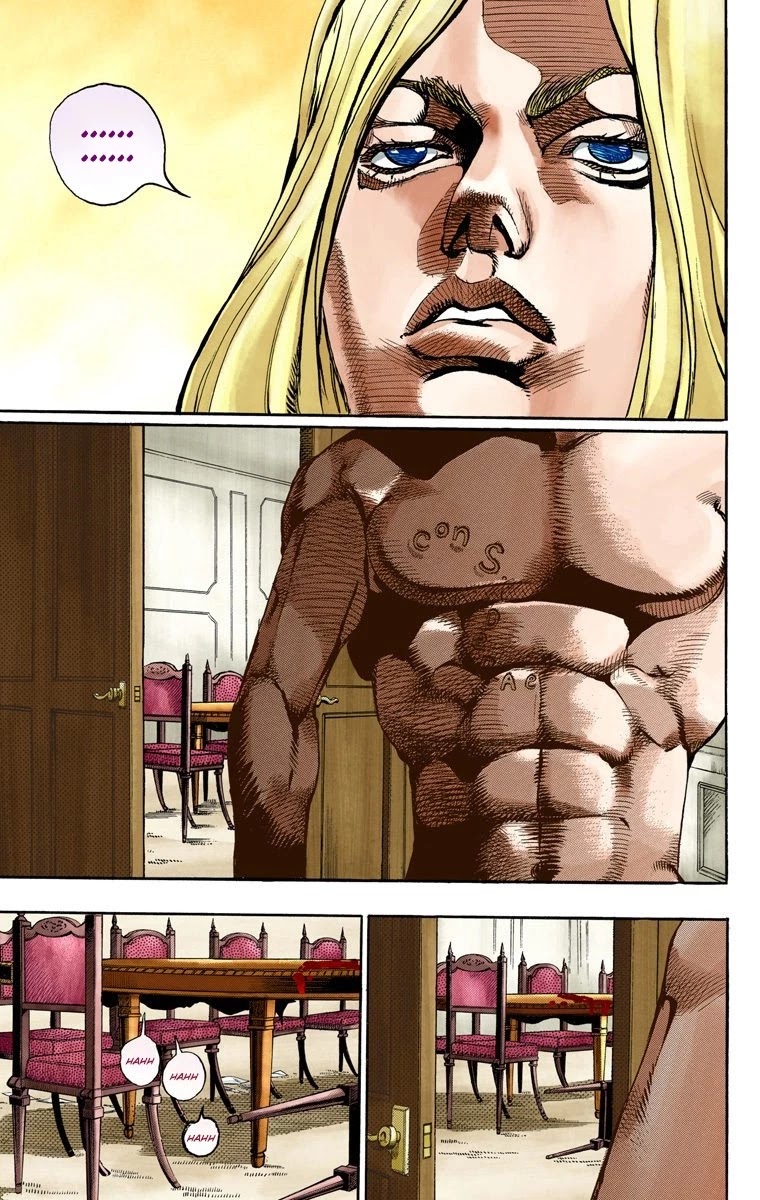 JoJo's Bizarre Adventure Part 7 - Steel Ball Run (Official Colored) chapter 62 page 9