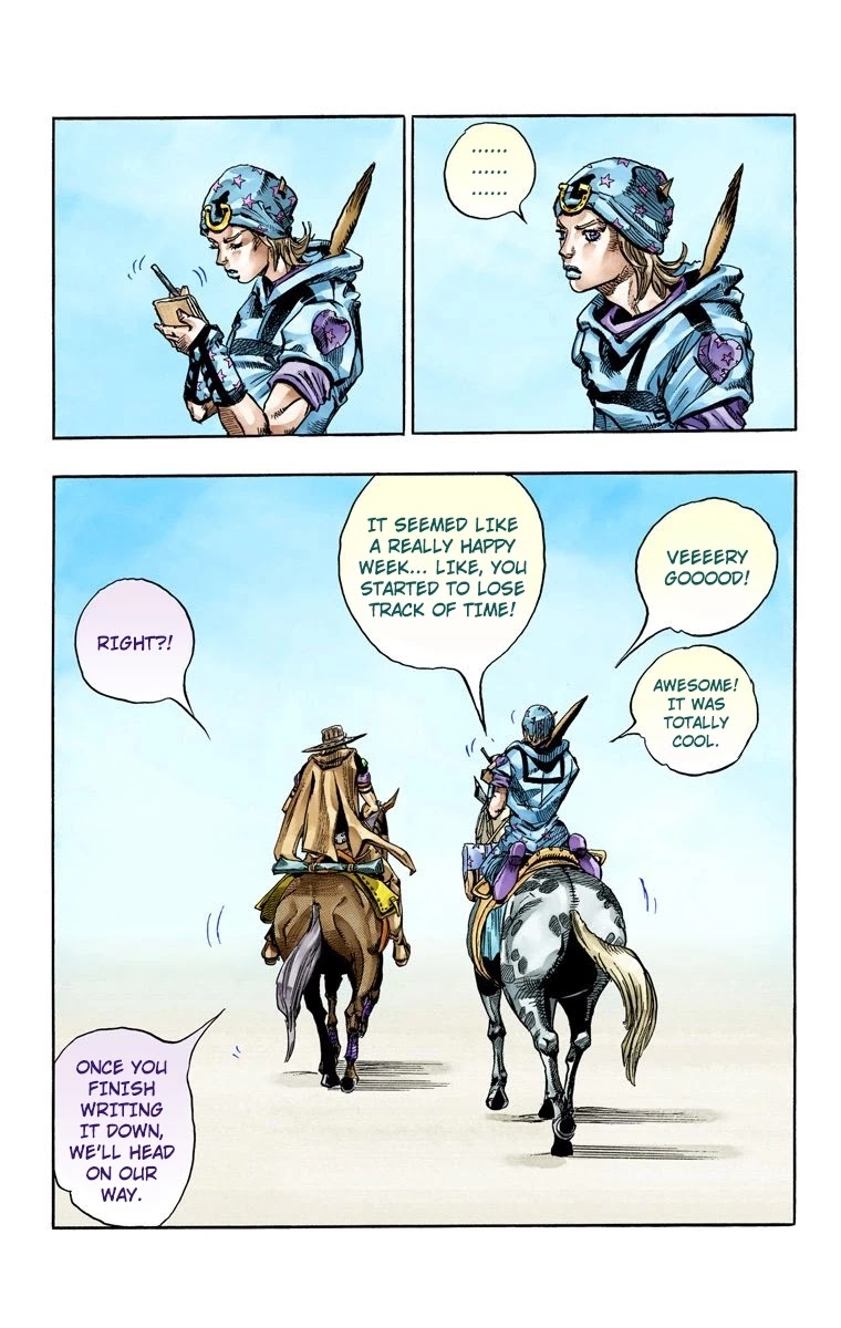 JoJo's Bizarre Adventure Part 7 - Steel Ball Run (Official Colored) chapter 63 page 6
