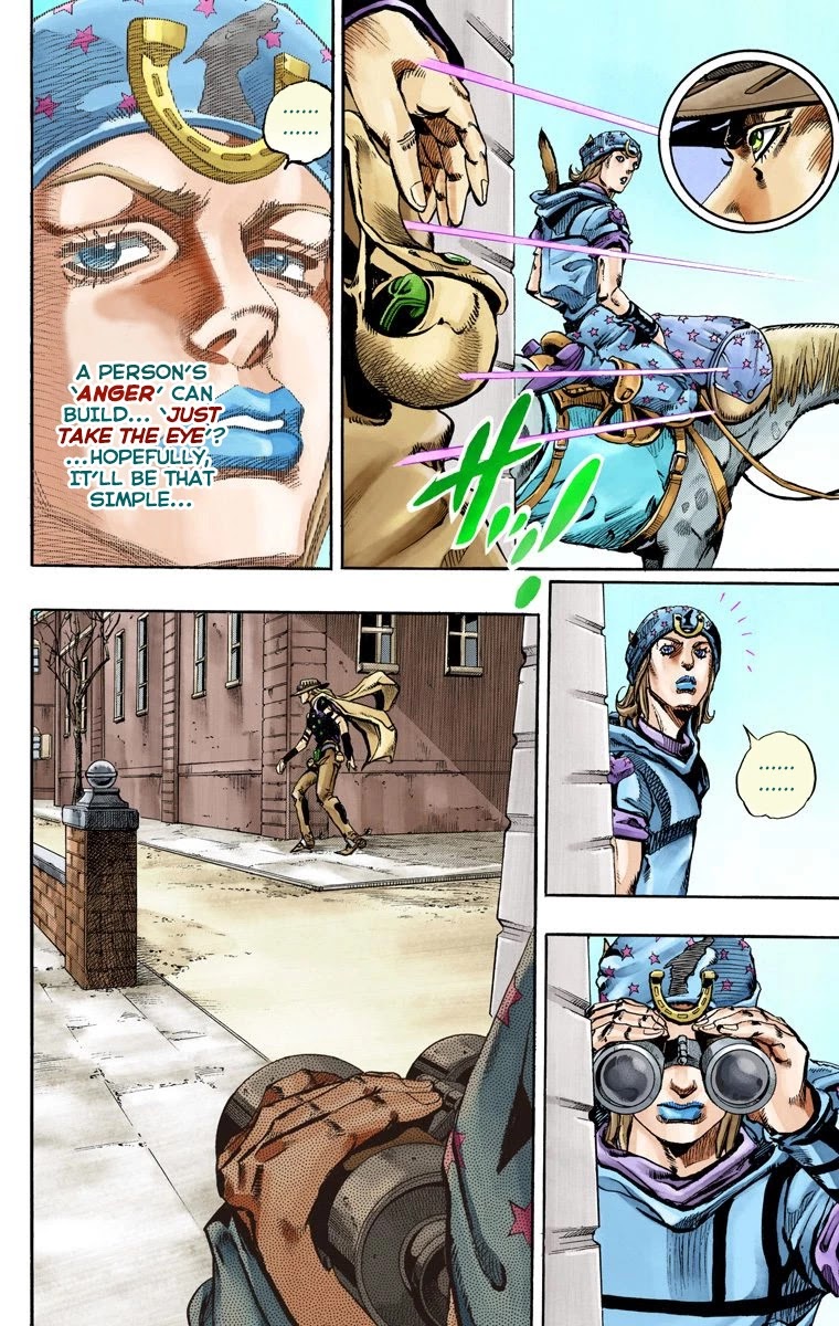 JoJo's Bizarre Adventure Part 7 - Steel Ball Run (Official Colored) chapter 64 page 18
