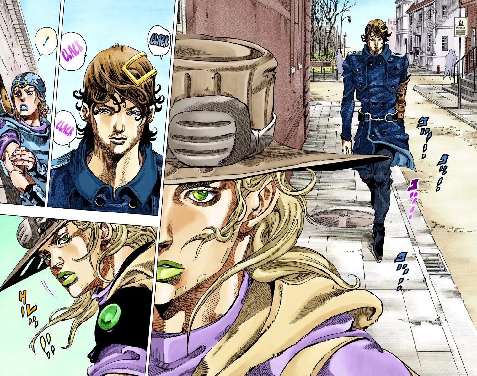 JoJo's Bizarre Adventure Part 7 - Steel Ball Run (Official Colored) chapter 64 page 20