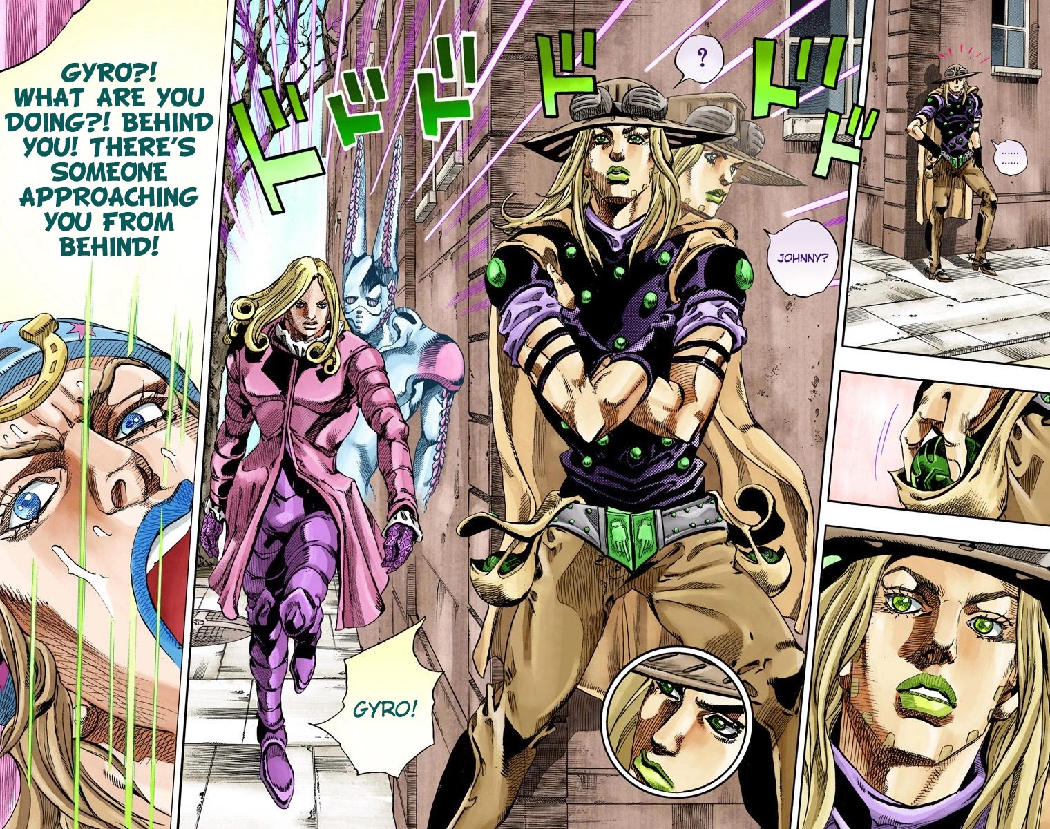 JoJo's Bizarre Adventure Part 7 - Steel Ball Run (Official Colored) chapter 64 page 24