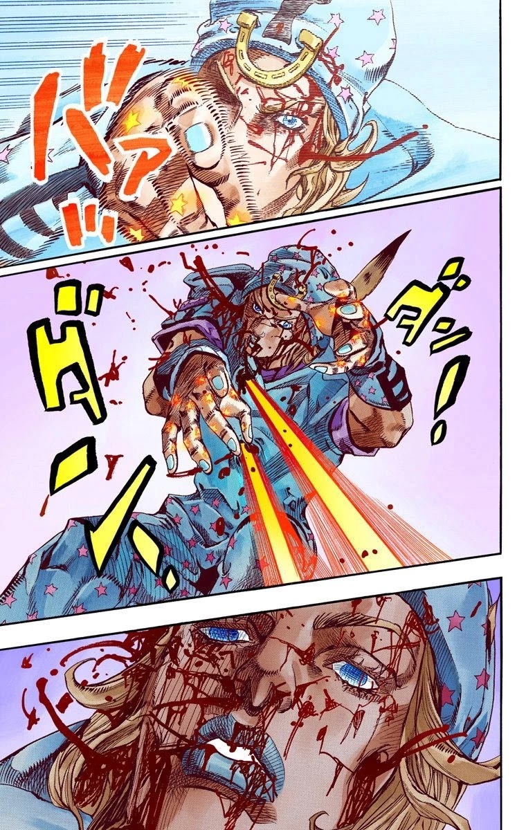JoJo's Bizarre Adventure Part 7 - Steel Ball Run (Official Colored) chapter 65 page 11