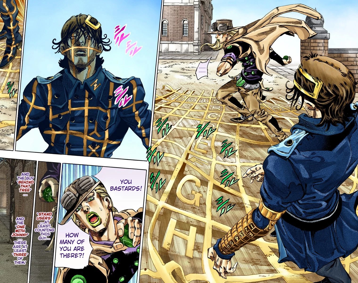 JoJo's Bizarre Adventure Part 7 - Steel Ball Run (Official Colored) chapter 65 page 13