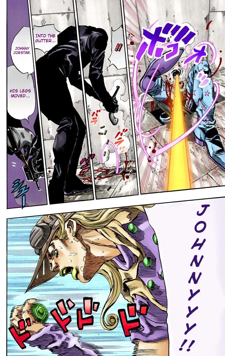JoJo's Bizarre Adventure Part 7 - Steel Ball Run (Official Colored) chapter 65 page 16
