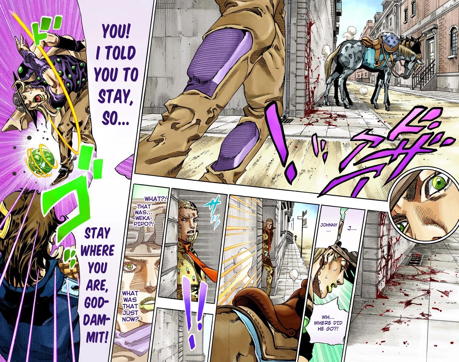 JoJo's Bizarre Adventure Part 7 - Steel Ball Run (Official Colored) chapter 65 page 18