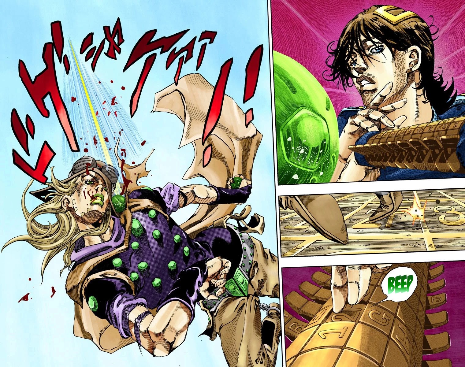 JoJo's Bizarre Adventure Part 7 - Steel Ball Run (Official Colored) chapter 65 page 19
