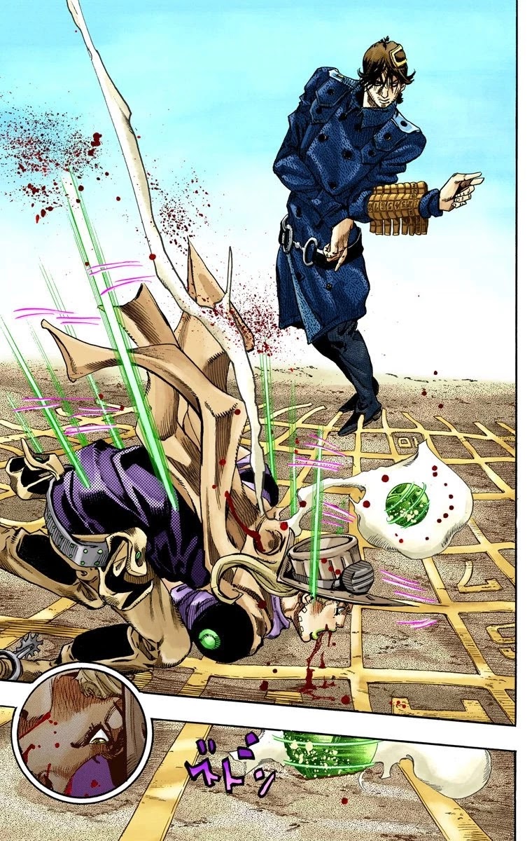 JoJo's Bizarre Adventure Part 7 - Steel Ball Run (Official Colored) chapter 65 page 21