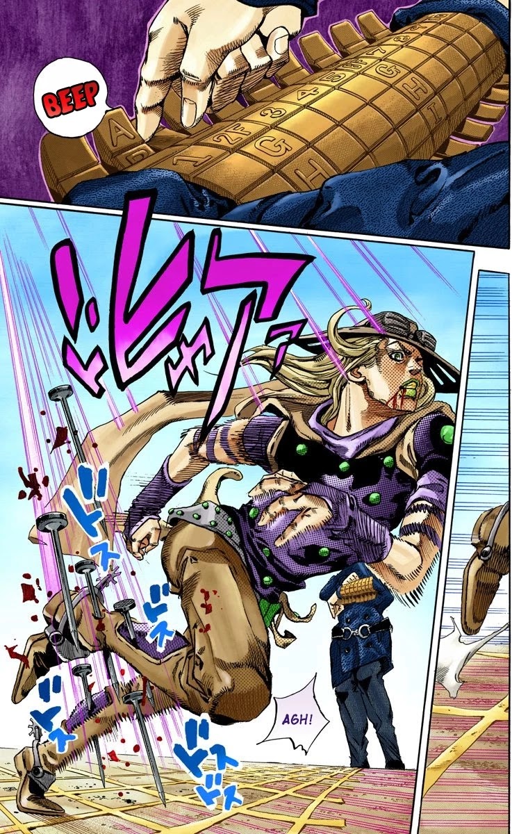 JoJo's Bizarre Adventure Part 7 - Steel Ball Run (Official Colored) chapter 65 page 23