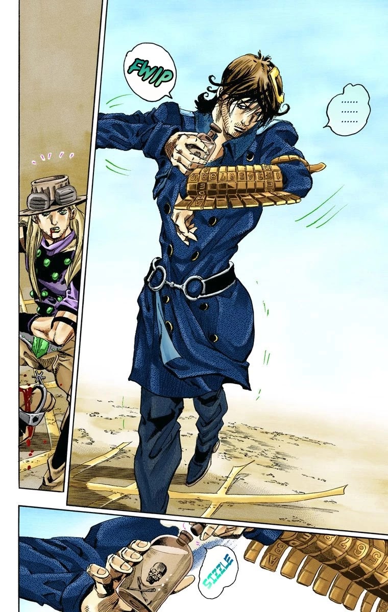 JoJo's Bizarre Adventure Part 7 - Steel Ball Run (Official Colored) chapter 65 page 28