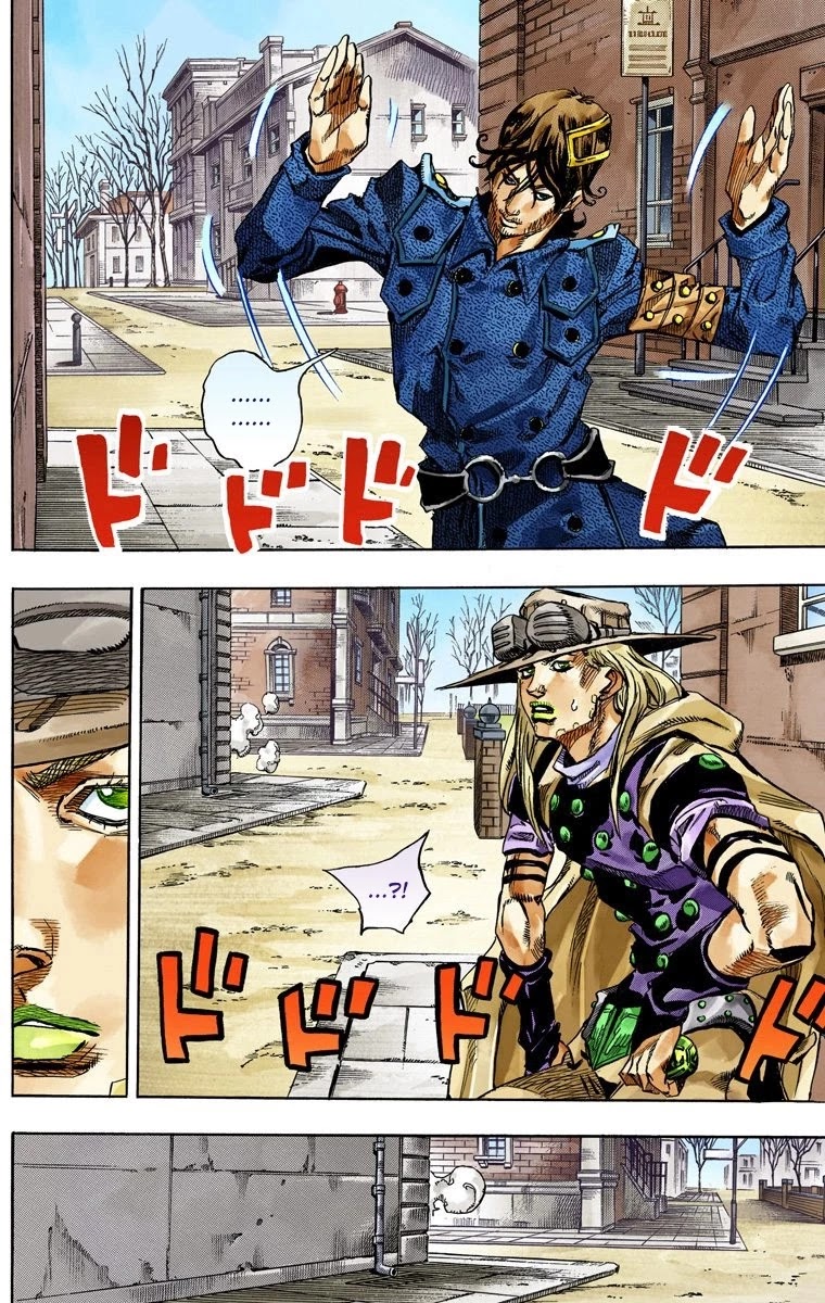JoJo's Bizarre Adventure Part 7 - Steel Ball Run (Official Colored) chapter 65 page 6