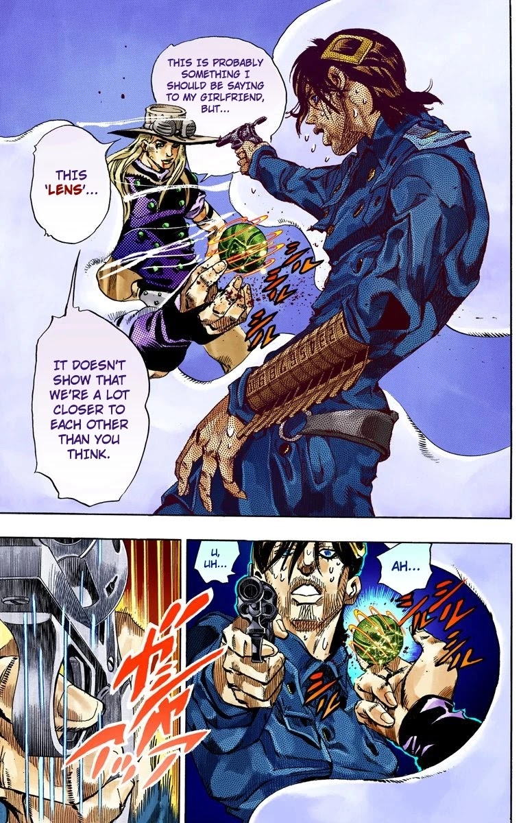 JoJo's Bizarre Adventure Part 7 - Steel Ball Run (Official Colored) chapter 66 page 18