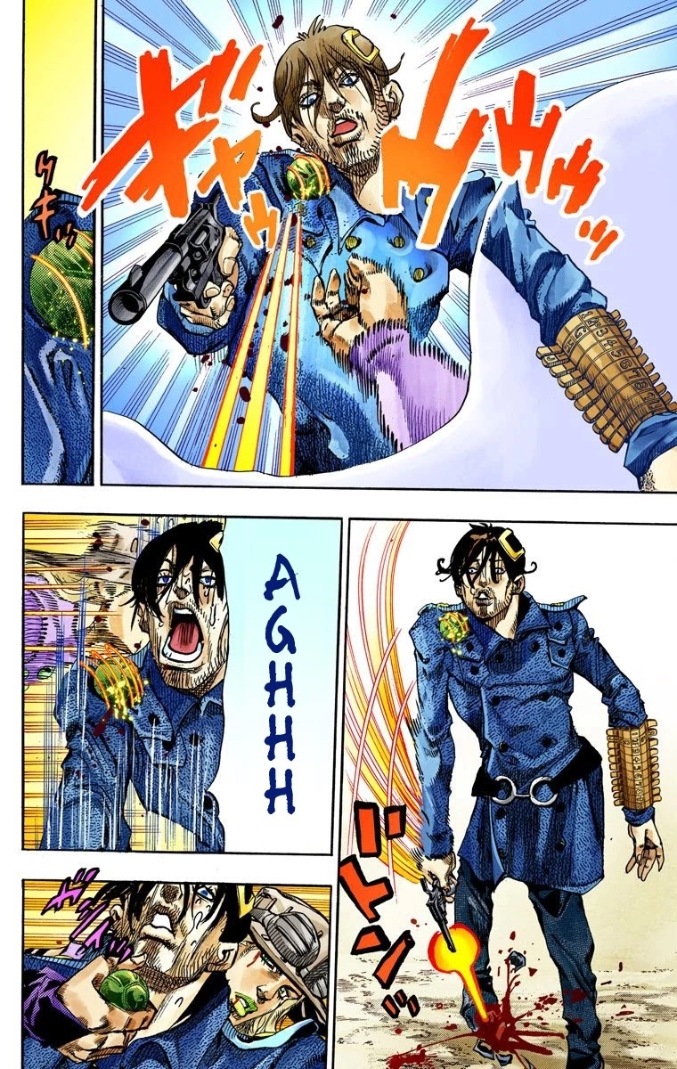 JoJo's Bizarre Adventure Part 7 - Steel Ball Run (Official Colored) chapter 66 page 19
