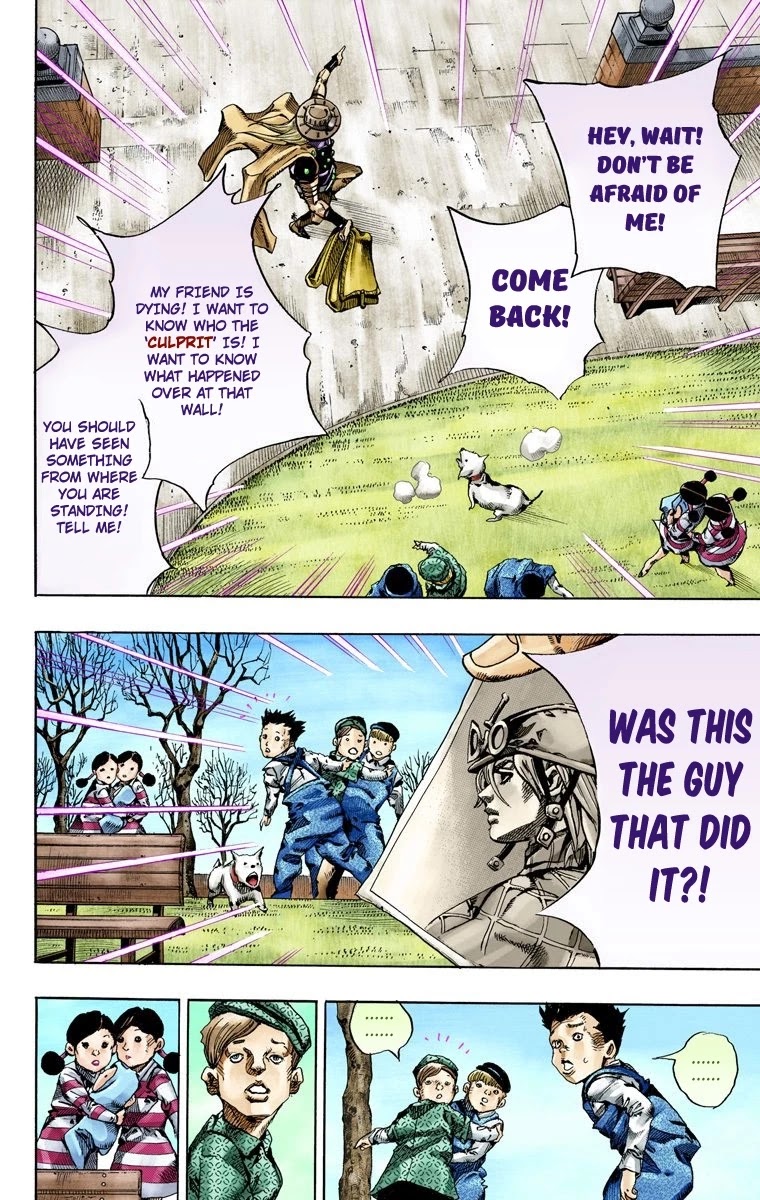 JoJo's Bizarre Adventure Part 7 - Steel Ball Run (Official Colored) chapter 66 page 23