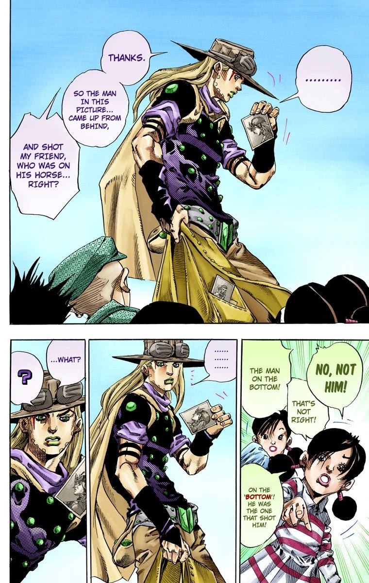 JoJo's Bizarre Adventure Part 7 - Steel Ball Run (Official Colored) chapter 66 page 25