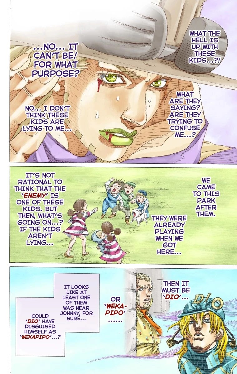 JoJo's Bizarre Adventure Part 7 - Steel Ball Run (Official Colored) chapter 66 page 31