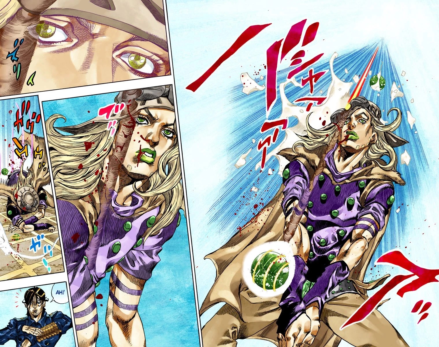 JoJo's Bizarre Adventure Part 7 - Steel Ball Run (Official Colored) chapter 66 page 8