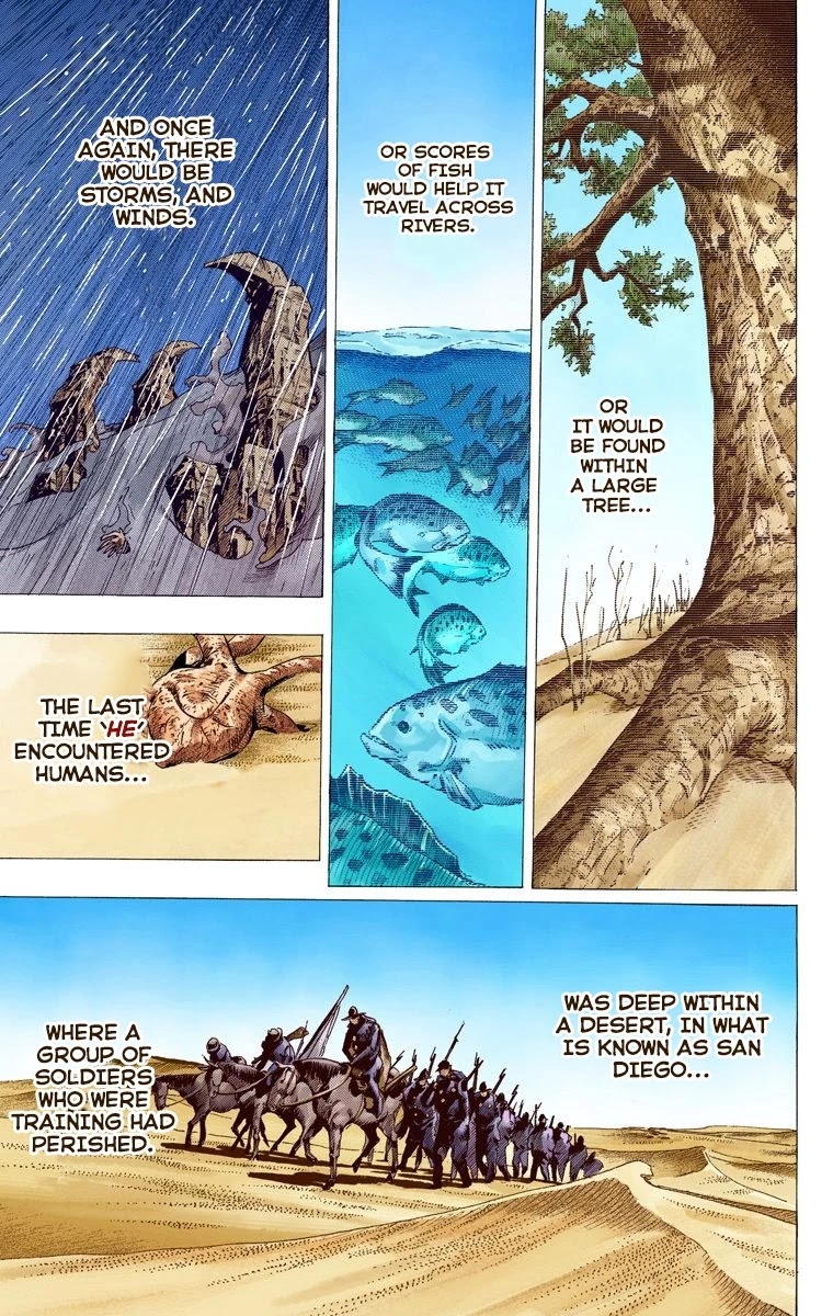 JoJo's Bizarre Adventure Part 7 - Steel Ball Run (Official Colored) chapter 67 page 12
