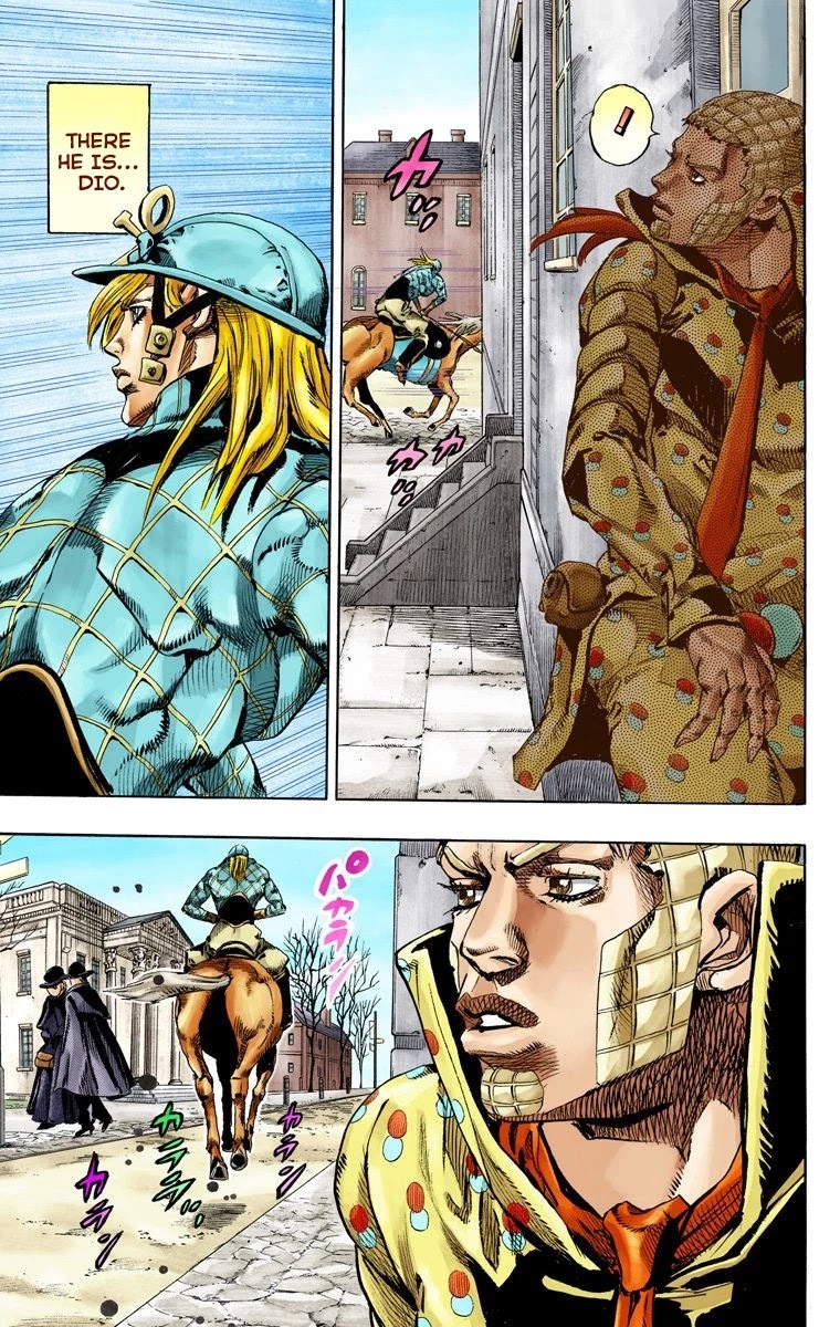 JoJo's Bizarre Adventure Part 7 - Steel Ball Run (Official Colored) chapter 67 page 19