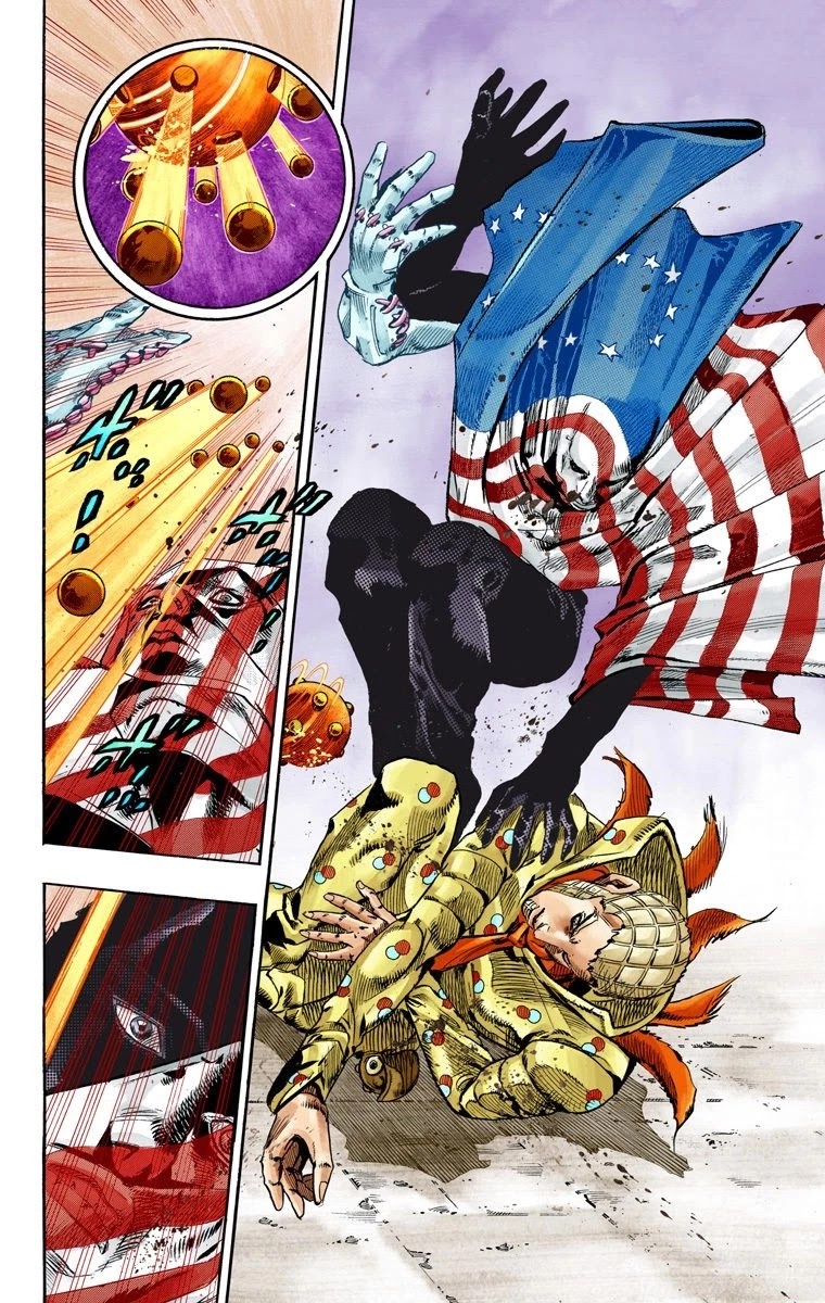 JoJo's Bizarre Adventure Part 7 - Steel Ball Run (Official Colored) chapter 67 page 28