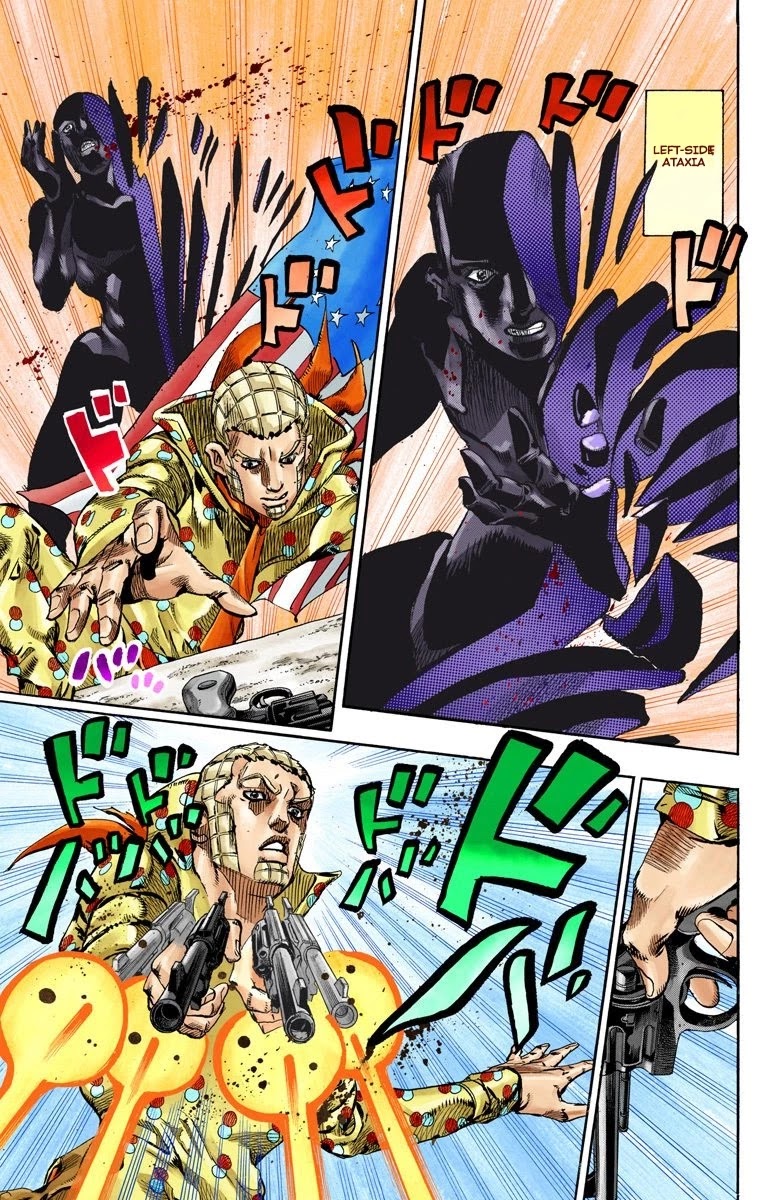 JoJo's Bizarre Adventure Part 7 - Steel Ball Run (Official Colored) chapter 67 page 29