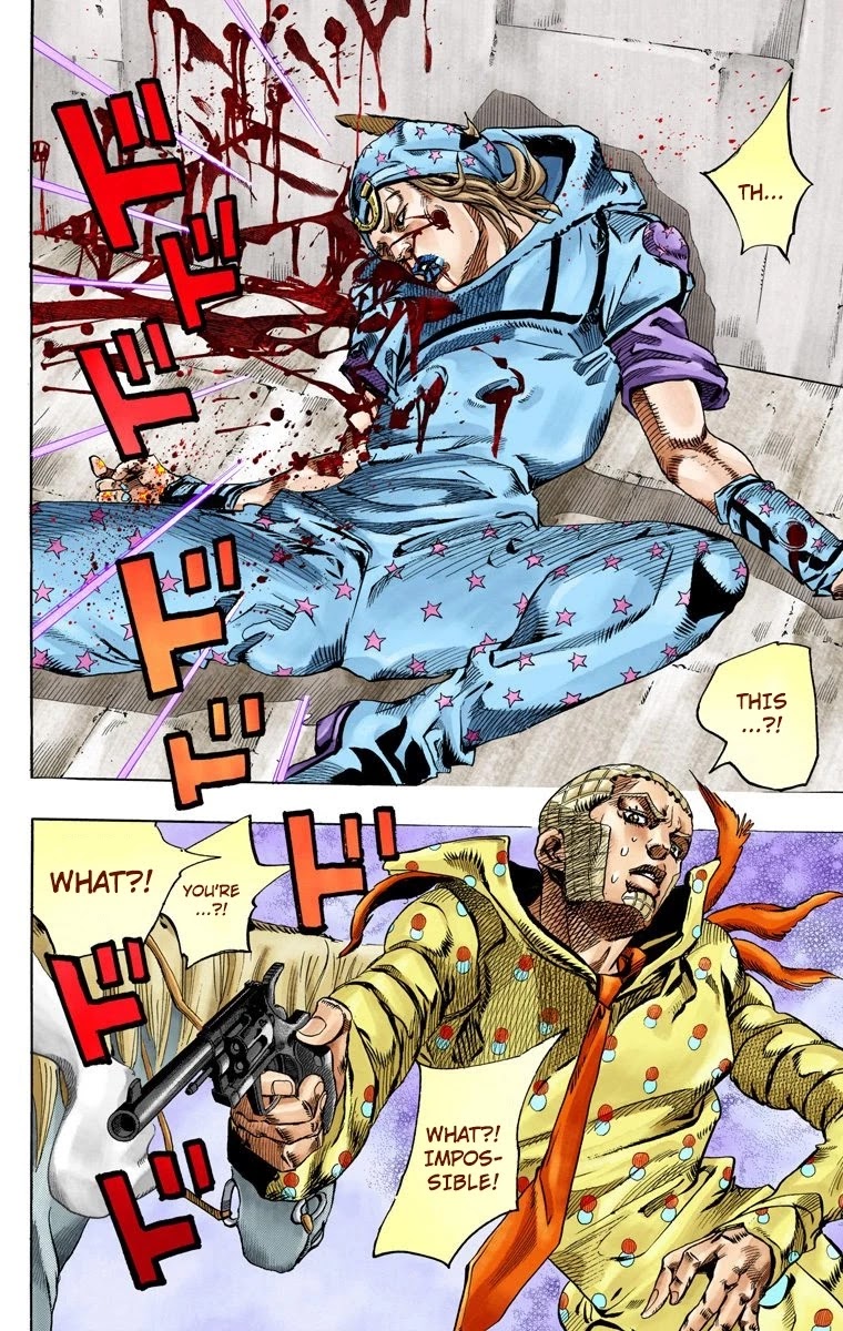 JoJo's Bizarre Adventure Part 7 - Steel Ball Run (Official Colored) chapter 67 page 32