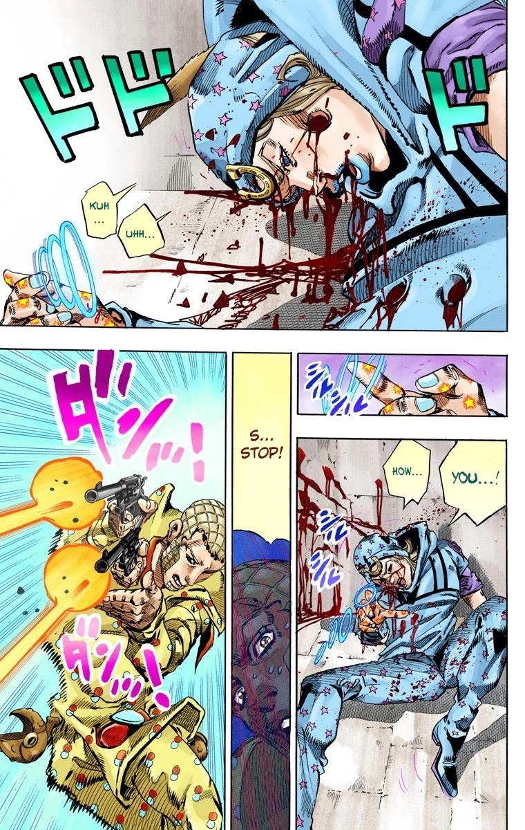 JoJo's Bizarre Adventure Part 7 - Steel Ball Run (Official Colored) chapter 67 page 33