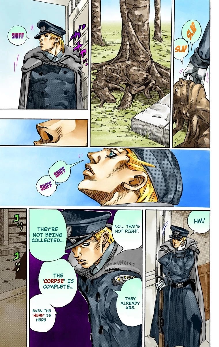 JoJo's Bizarre Adventure Part 7 - Steel Ball Run (Official Colored) chapter 67 page 44