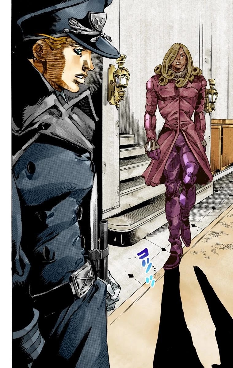 JoJo's Bizarre Adventure Part 7 - Steel Ball Run (Official Colored) chapter 67 page 45