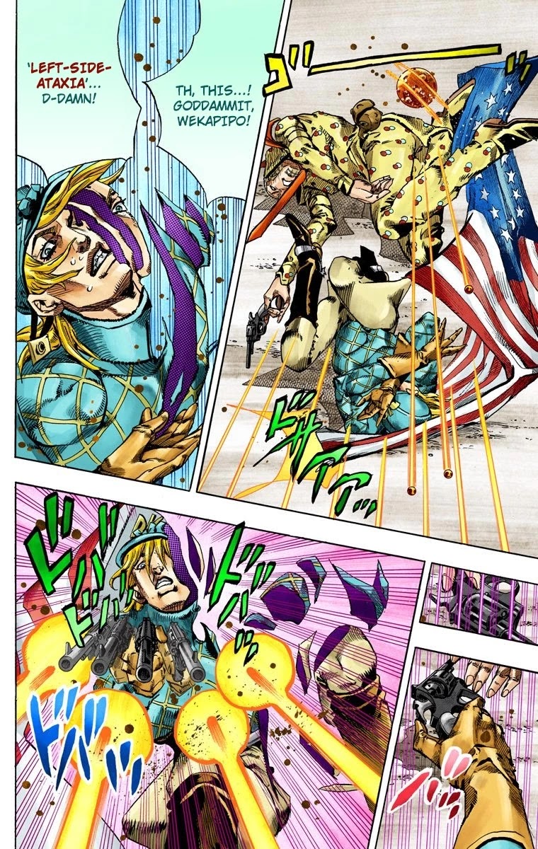 JoJo's Bizarre Adventure Part 7 - Steel Ball Run (Official Colored) chapter 68 page 16