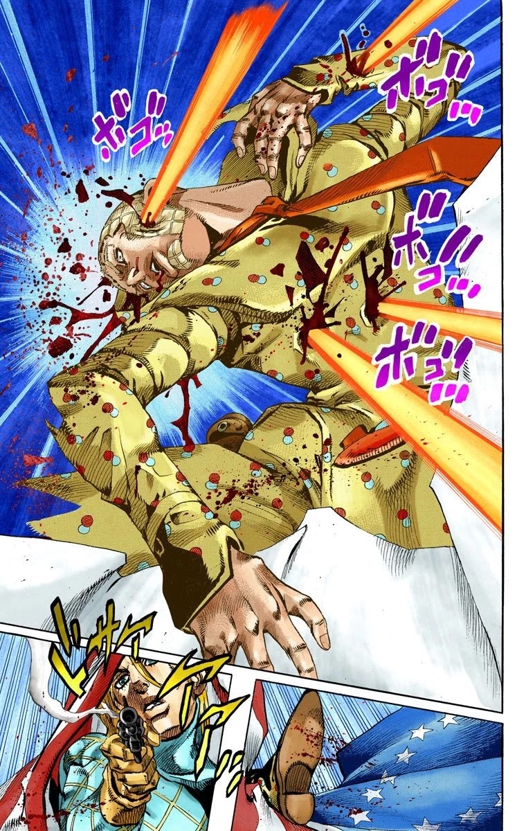 JoJo's Bizarre Adventure Part 7 - Steel Ball Run (Official Colored) chapter 68 page 17