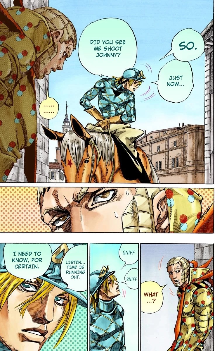 JoJo's Bizarre Adventure Part 7 - Steel Ball Run (Official Colored) chapter 68 page 24