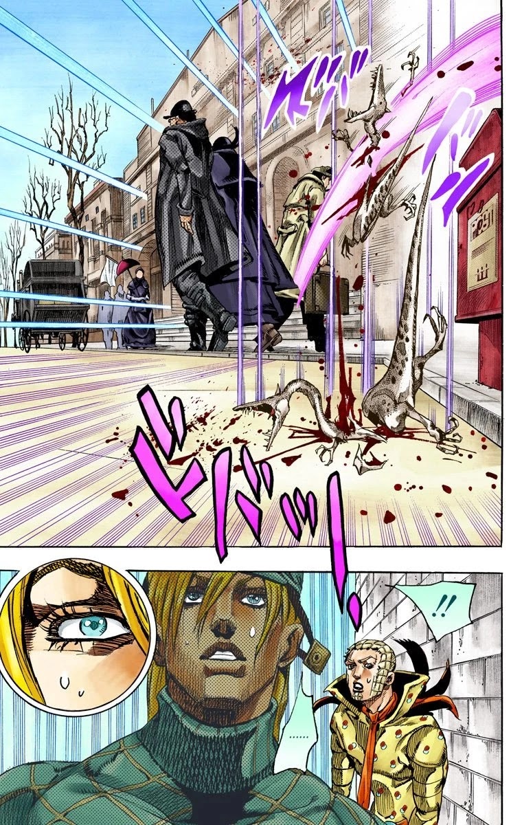 JoJo's Bizarre Adventure Part 7 - Steel Ball Run (Official Colored) chapter 68 page 29