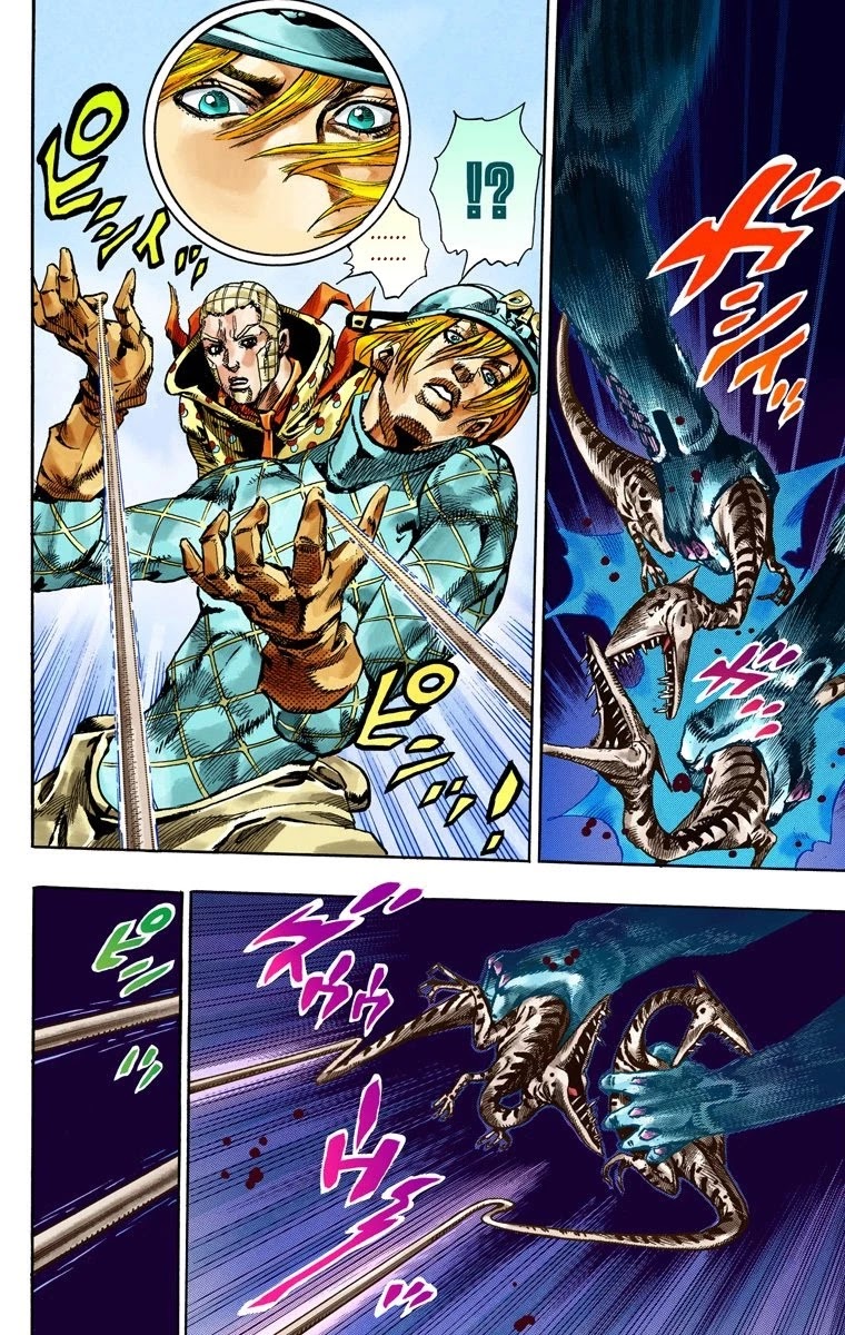 JoJo's Bizarre Adventure Part 7 - Steel Ball Run (Official Colored) chapter 68 page 34