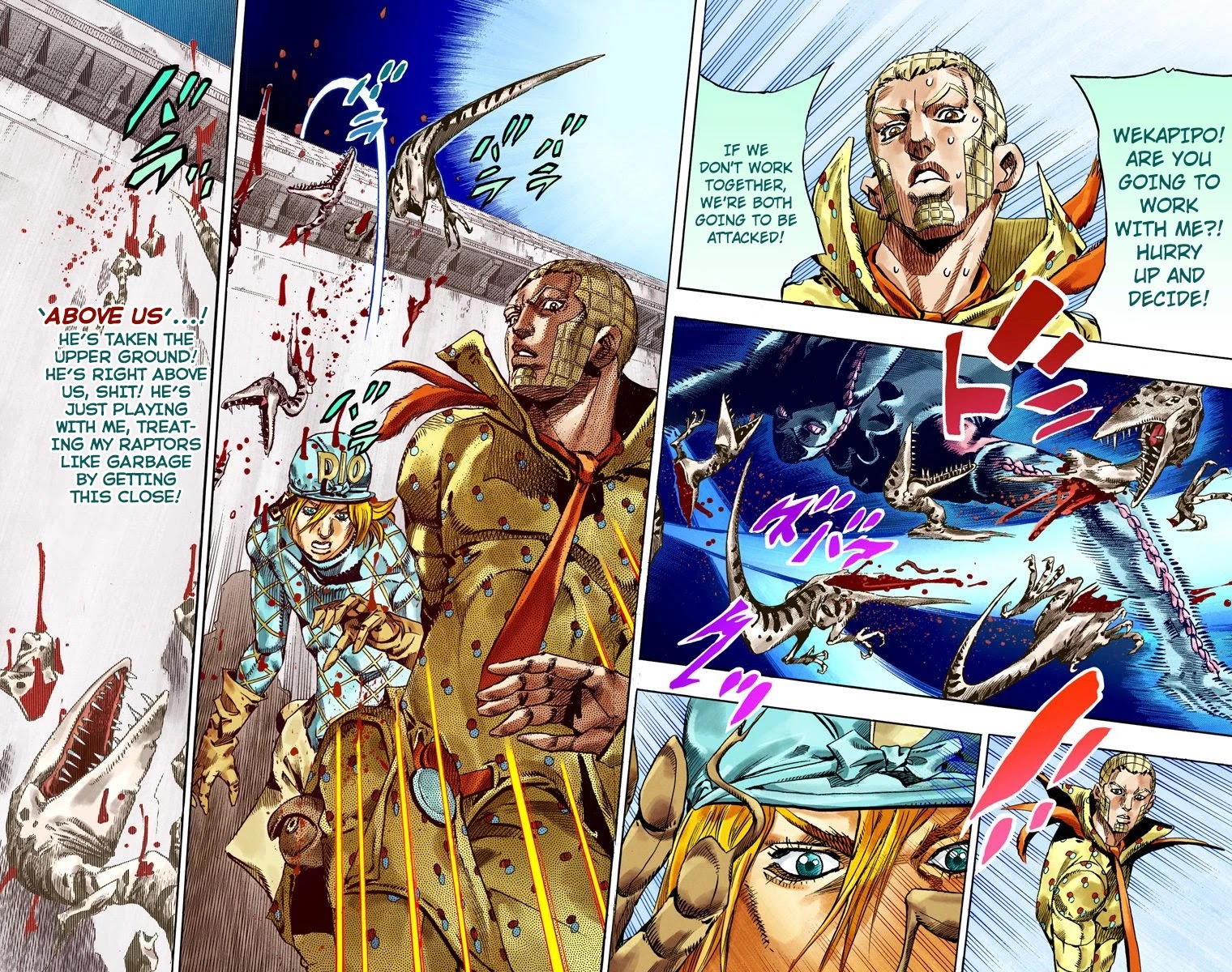 JoJo's Bizarre Adventure Part 7 - Steel Ball Run (Official Colored) chapter 68 page 36