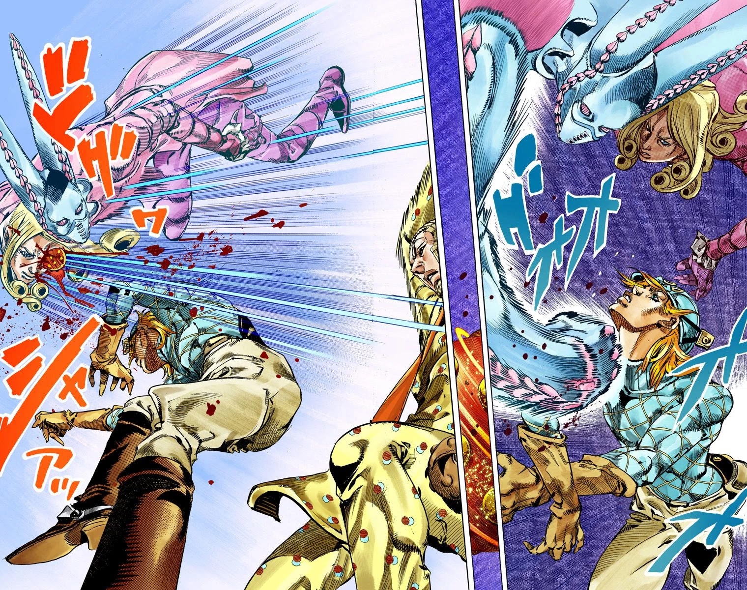 JoJo's Bizarre Adventure Part 7 - Steel Ball Run (Official Colored) chapter 68 page 38
