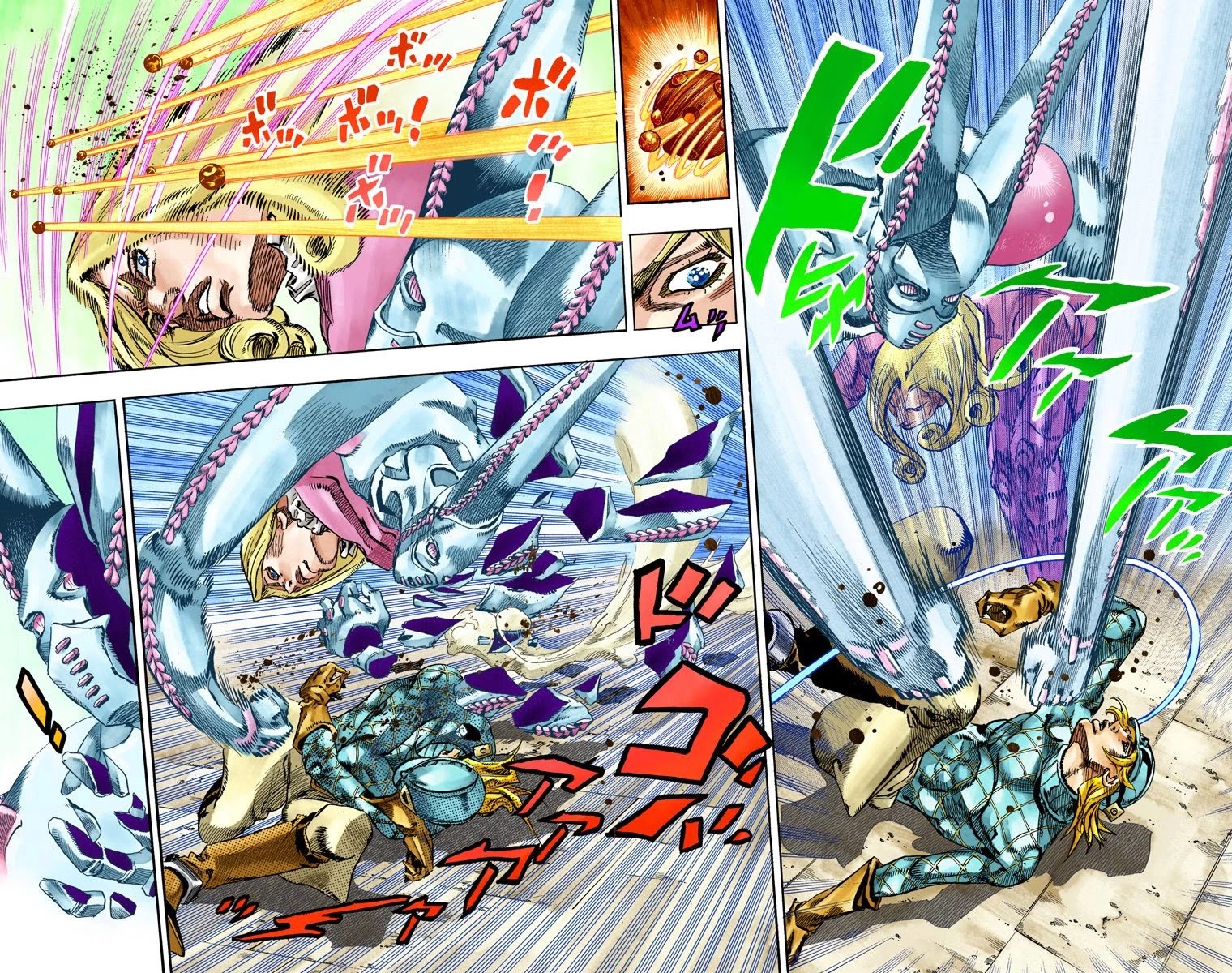 JoJo's Bizarre Adventure Part 7 - Steel Ball Run (Official Colored) chapter 69 page 14