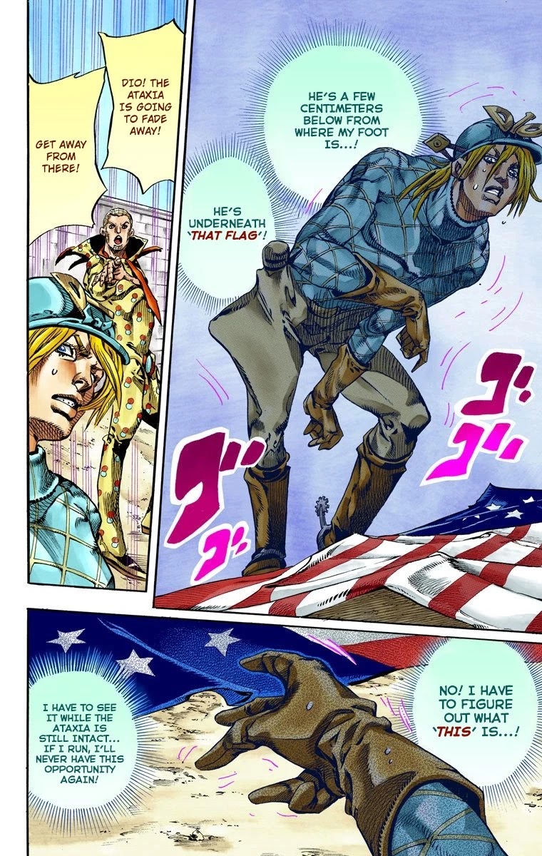 JoJo's Bizarre Adventure Part 7 - Steel Ball Run (Official Colored) chapter 69 page 19